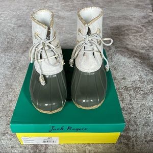 Jack Rogers Chloe duck boots size 9